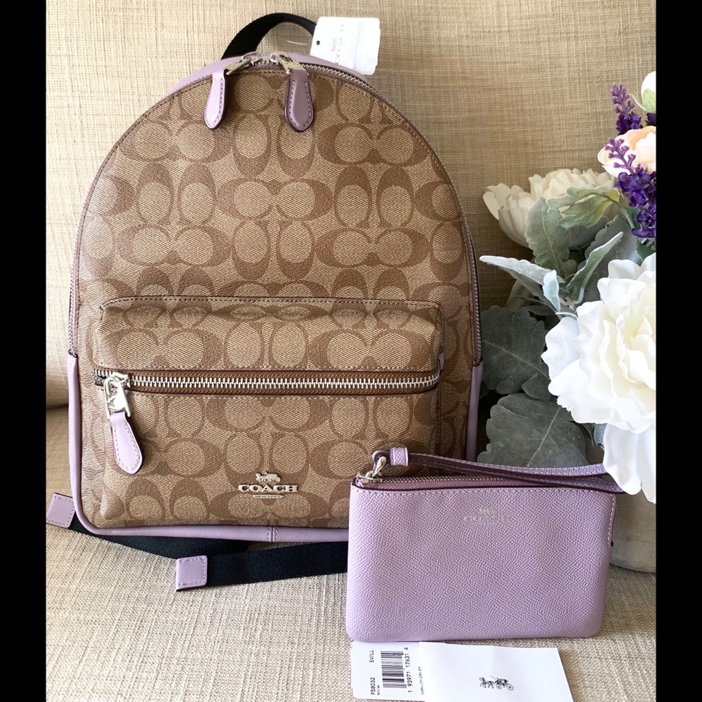 Coach MD Charlie Backpack + Wristlet